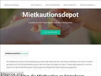 mietkautionsdepot.com