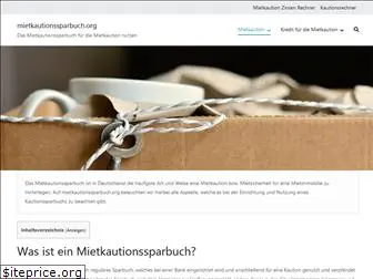 mietkautionssparbuch.org thumbnail