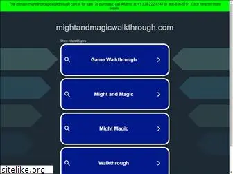mightandmagicwalkthrough.com
