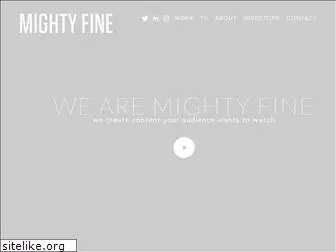 mightyfineproductions.com