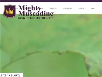 mightymuscadine.com