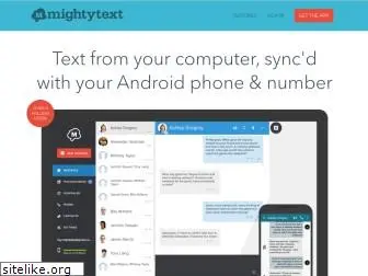 mightytext.com