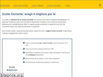 migliorcontocorrente.net