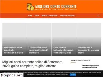 migliorecontocorrente.it