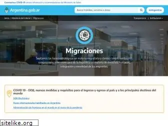 migraciones.gov.ar