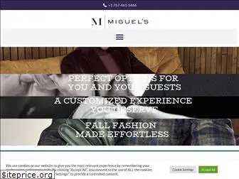 miguelsformalwear.com