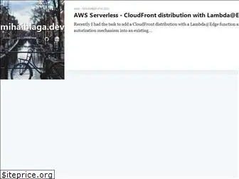 mihaiblaga.dev