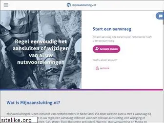 mijnaansluiting.nl
