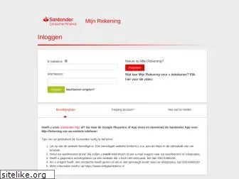 mijnsantanderconsumerfinance.nl