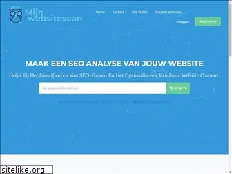 mijnwebsitescan.nl