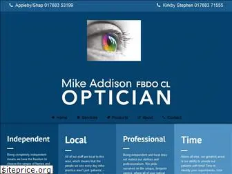 mikeaddisonoptician.com