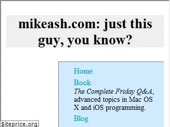 mikeash.com