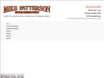 mikepattersonplumbing.com