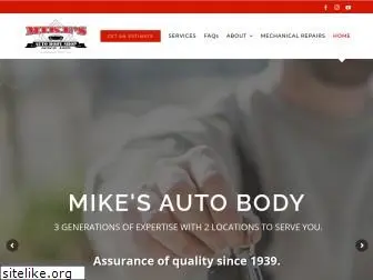 mikesautobody.biz