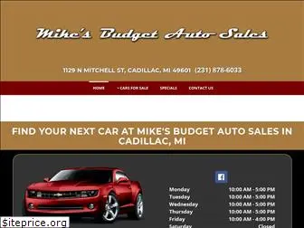 mikesbudgetautosales.net