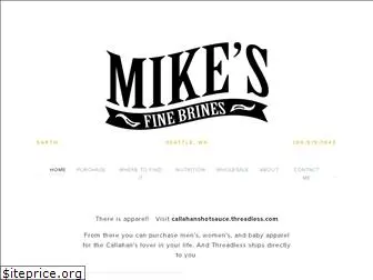 mikesfinebrines.com