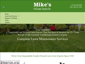 mikesfulllawnservice.com