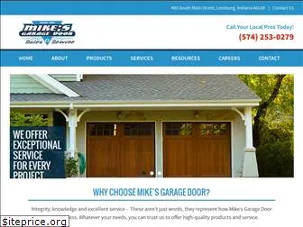 mikesgaragedoorindiana.com