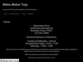 mikesmotortoys.com