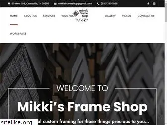 mikkisframeshop.com