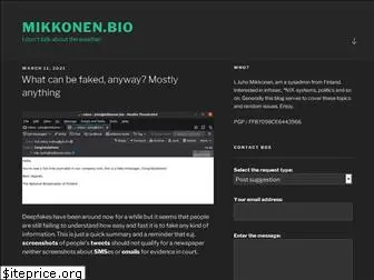 mikkonen.bio