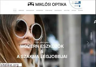 miklosi-optika.hu