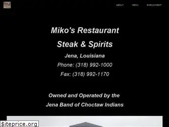 mikossteakhouse.com