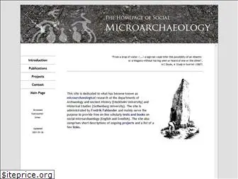 mikroarkeologi.se