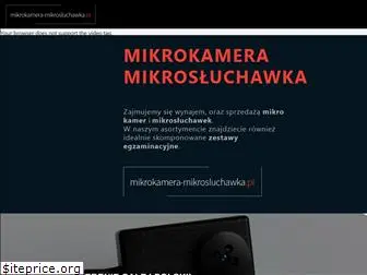 mikrokamera-mikrosluchawka.pl