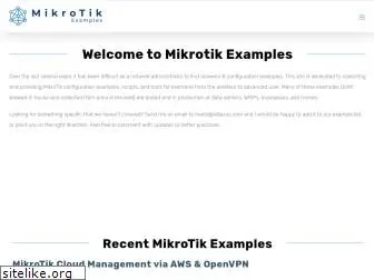 mikrotikexamples.com