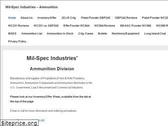 mil-spec-industries.net