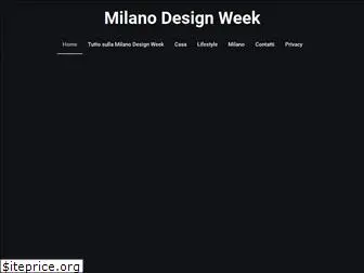milanodesignweek.org