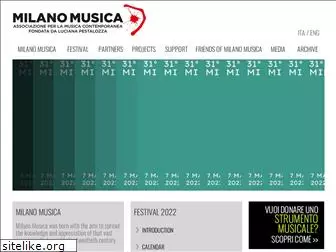 milanomusica.org