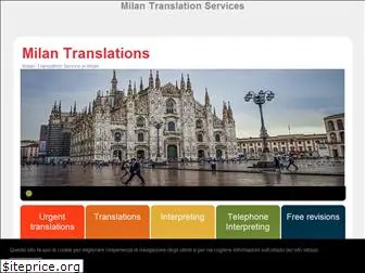 milantranslations.com