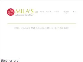 milasadvancedskincare.com