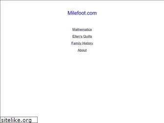 milefoot.com