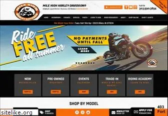 milehigh-harley.com