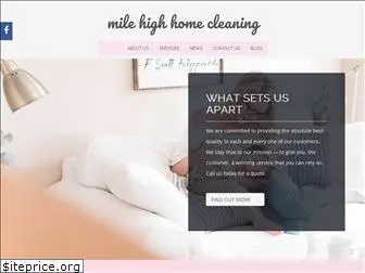 milehighhomecleaning.com