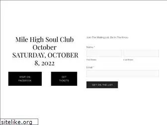 milehighsoulclub.com