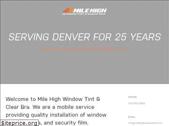 milehighwindowtint.com