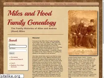 miles-hoodfamily.com