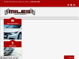 milesautosales.com