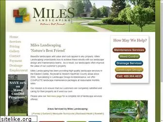 mileslandscaping.com