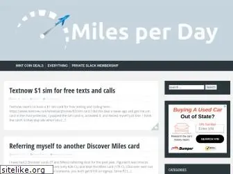 milesperday.com