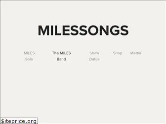 milessongs.com