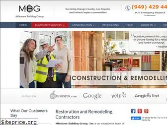 milestonebuildinggroup.com