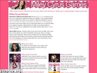 mileycyrusgames.net