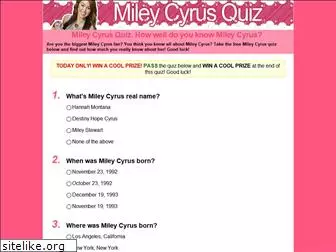 mileycyrusquiz.net