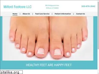 milfordfootcare.com