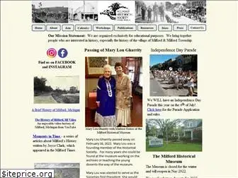 milfordhistory.org